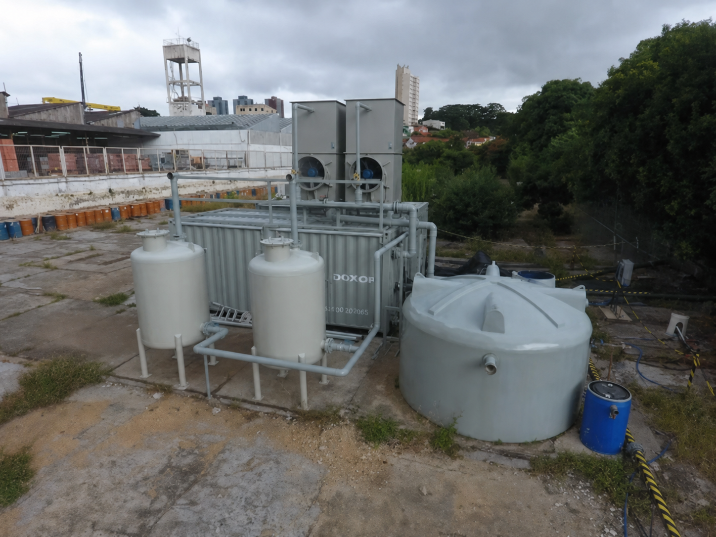 DOXOR thermal remediation treatment equipment